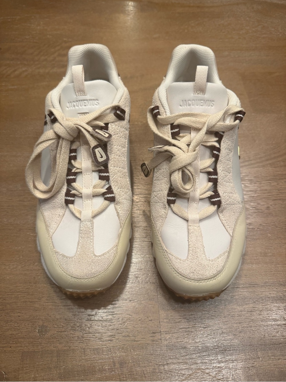 Nike x Jacquemus Air Humara LX Light Bone/Gold Women's size 10 Athletic Sneakers